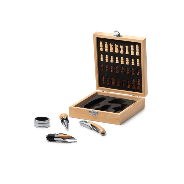 Wine/chess set FRESNO