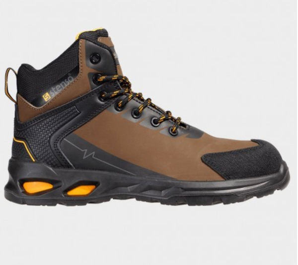 Pantofi de lucru RULER S3S SR BROWN/BLACK 06200371