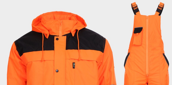 Set de mare vizibilitate COLLINS HV PORTOCALIU WINTER 04100182