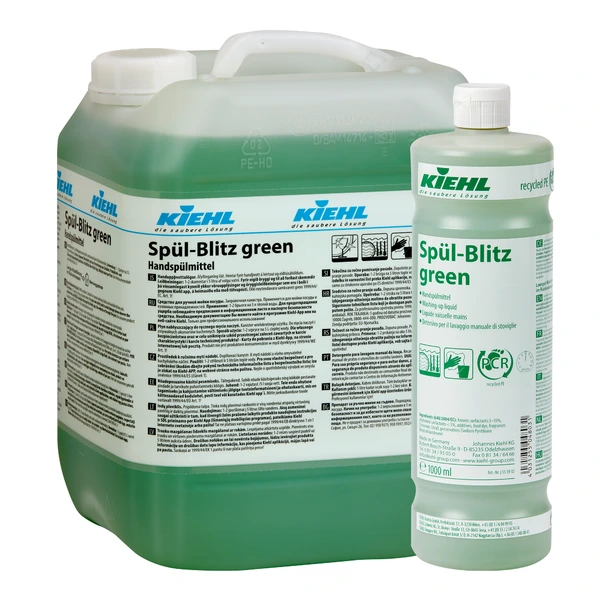 Kiehl Spul Blitz Green – Detergent pentru veselă cu efect de luciu · BK-12