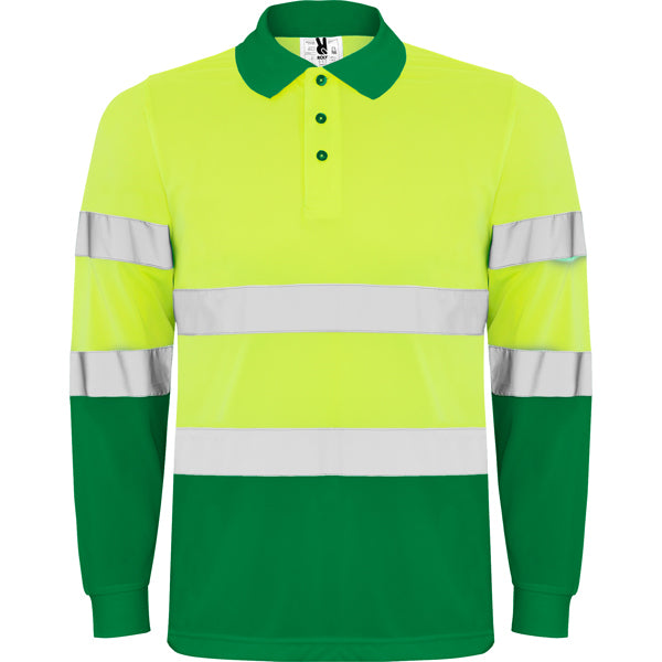 POLARIS L/S VERDE GRĂDINĂ/GALBEN FLUOR 4XL