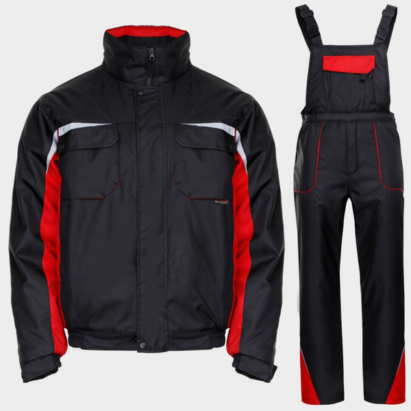 Costum de lucru KASTOR IARNĂ NEGRU 03000077