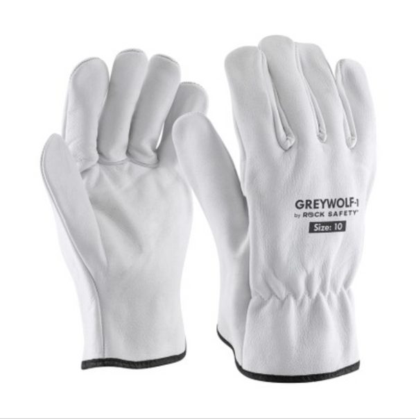 Mănușă șofer din piele de bovină- GREYWOLF-1