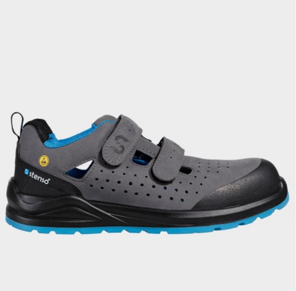 Sandale de lucru JETT S1PS ESD GRI/NEGRU 06100641